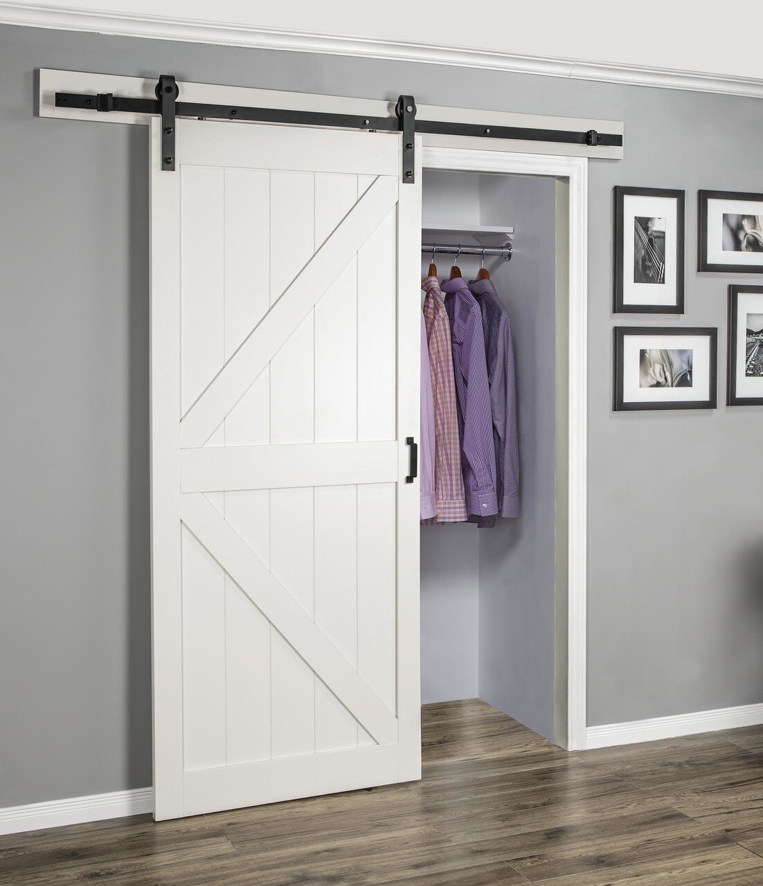 Stone Easy Glide Soft Close Barn Door Renin