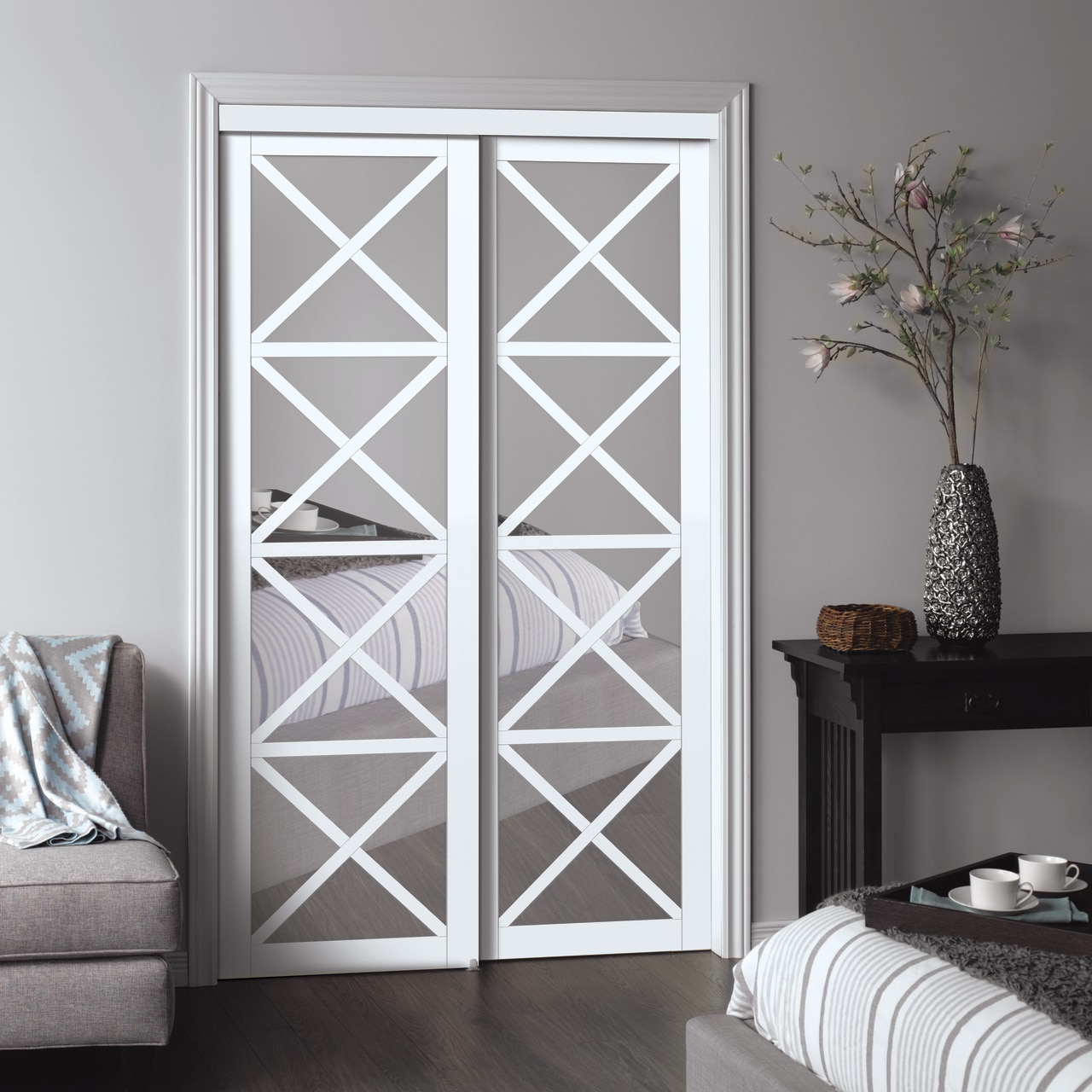 Urban Collection Lace Sliding Closet Door Renin