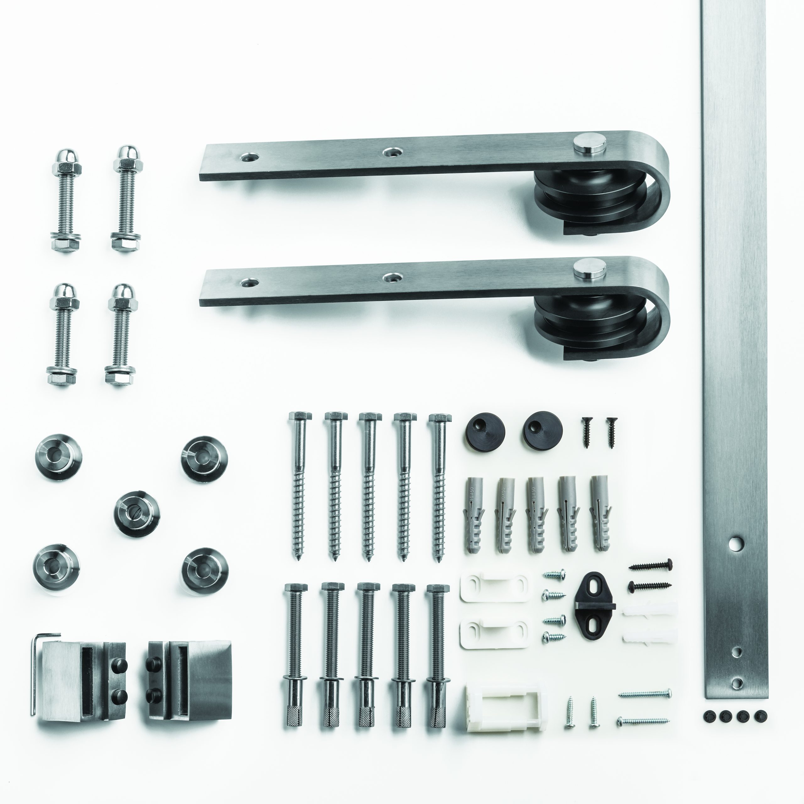 Spectrum Bent Strap Barn Door Hardware Kit Renin Barn Door Hardware Kits