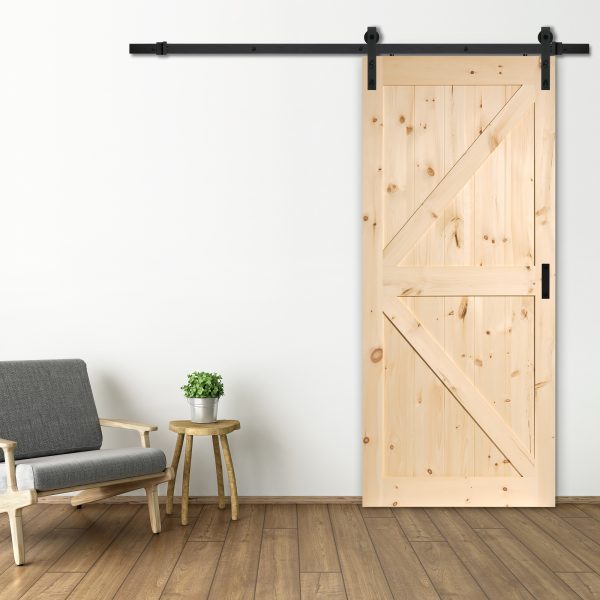 Sliding Door, Pantry Door, Salvaged, Solid Wood Door – The Old Grainery