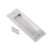 Hardware Rectangle Flush Pull Stainless Steel Product Float Angled