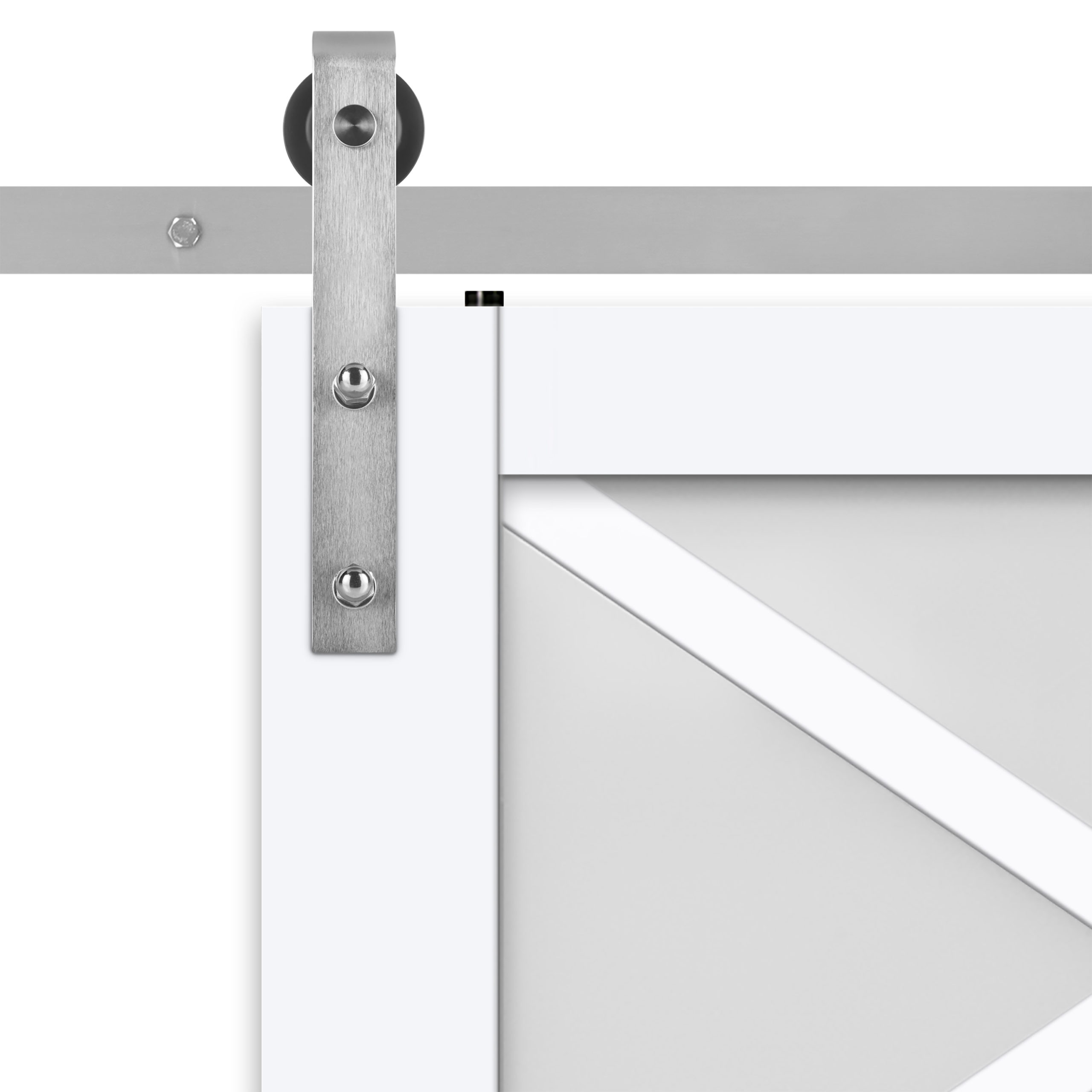 Lace MultiX Design Complete Barn Door Kit with Mix and Match Hardware