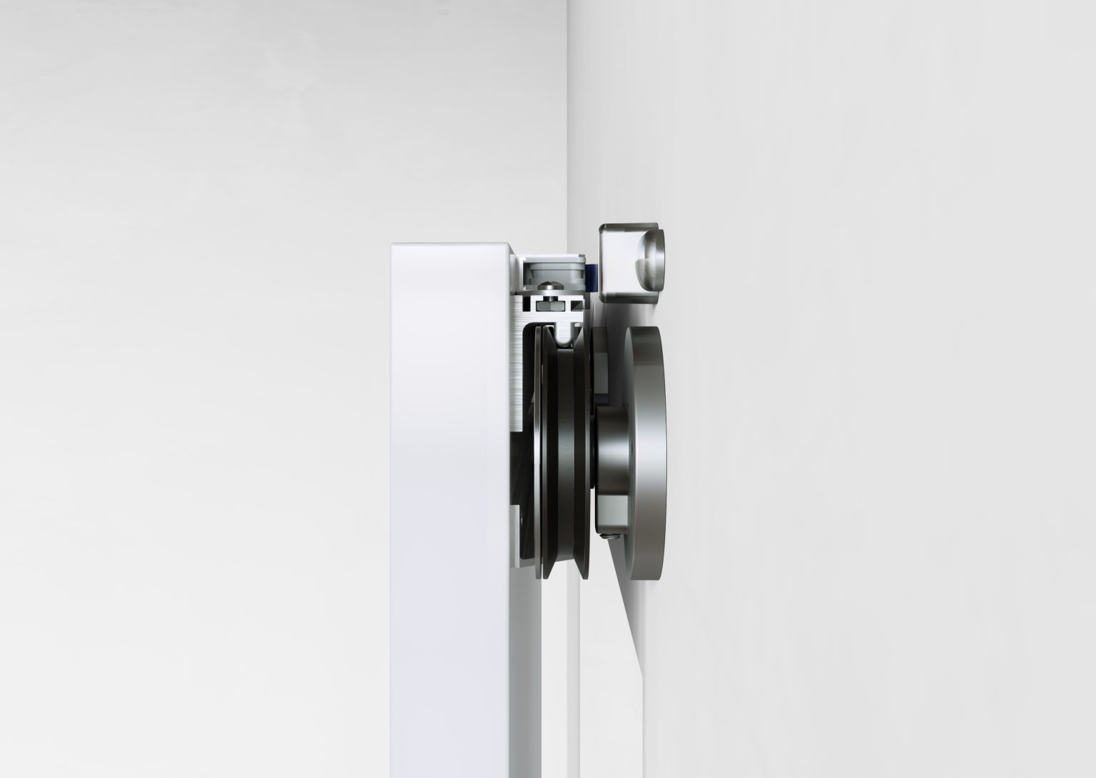 InvisiGlide Across the Wall Hardware Renin Barn Door Hardware Kits