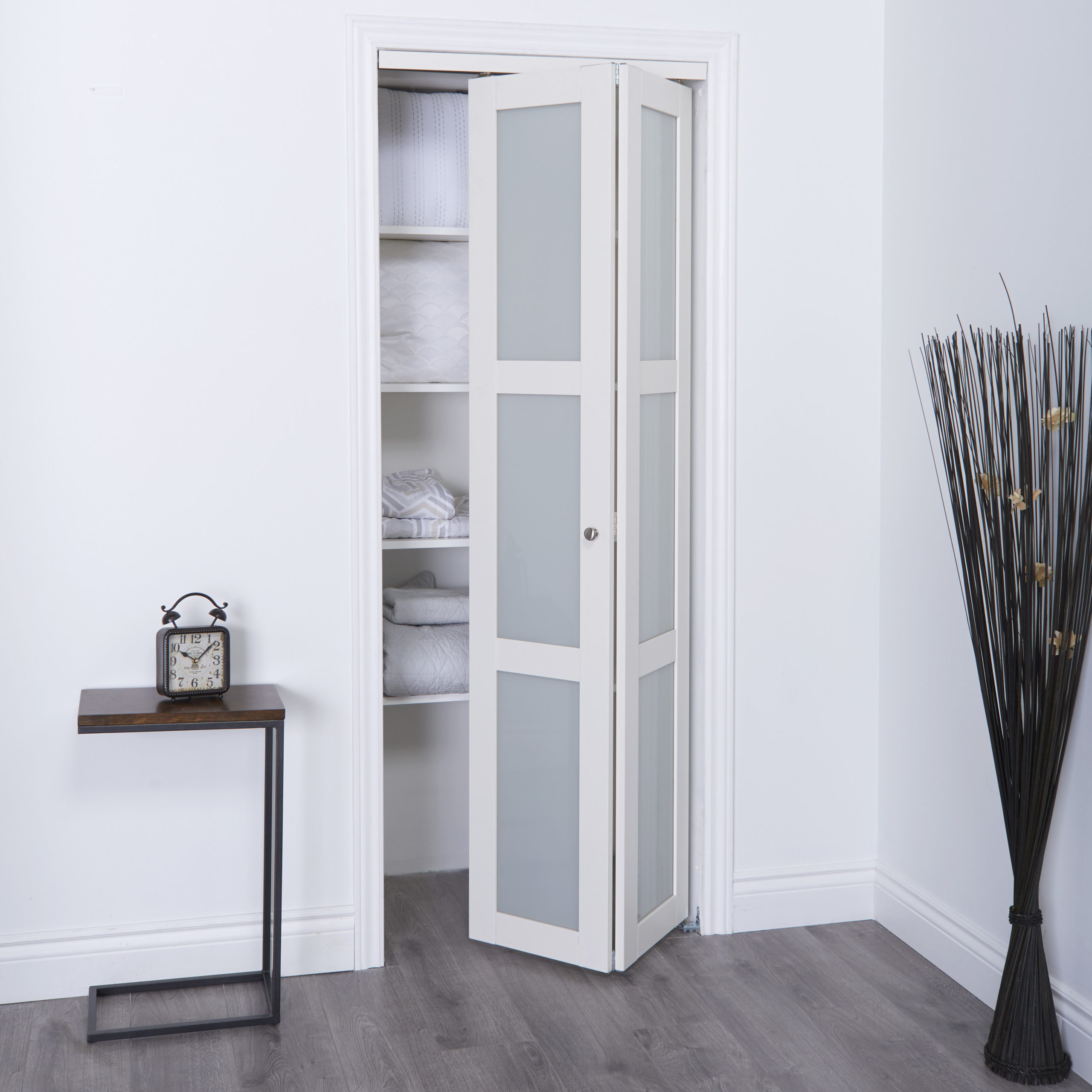 Euro 3-Lite Bifold Door - Renin Bifold Closet Doors