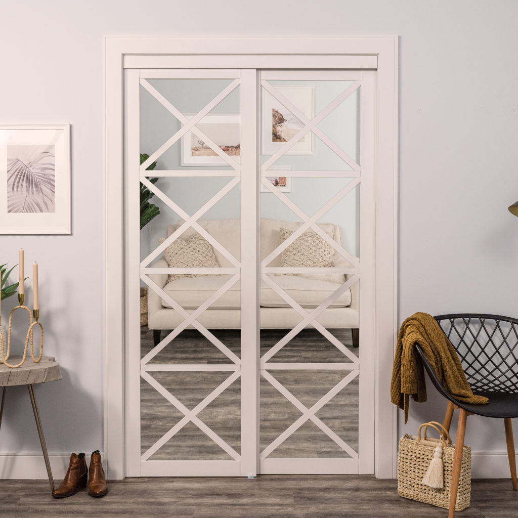 Lace MultiX Design Bypass Door Renin Bypass Closet Doors