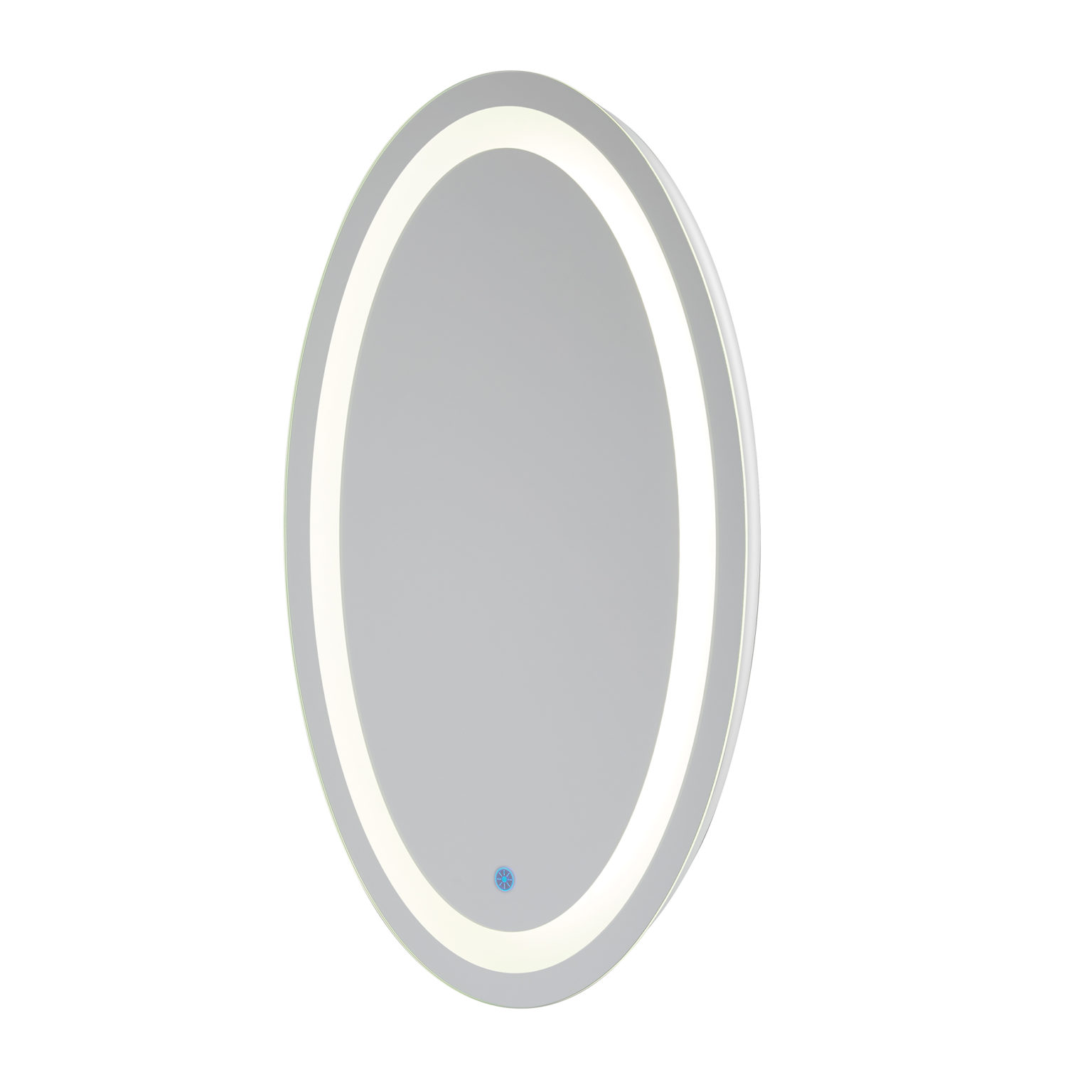 Florence Inset Frame Backlit Oval Mirror Renin LED Mirrors