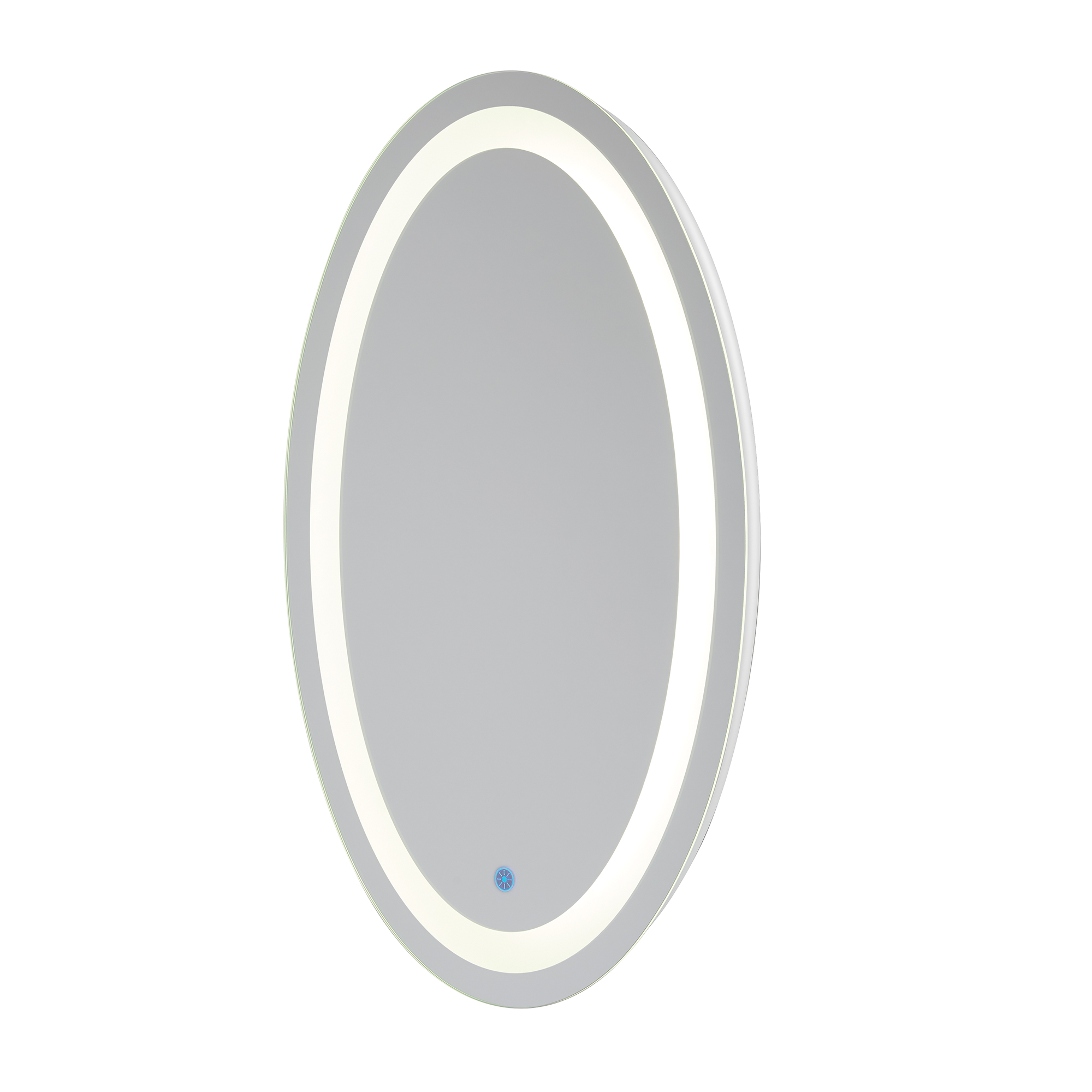 Florence Inset Frame Backlit Oval Mirror Renin LED Mirrors