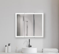 Pennant Surface Mount Tri-View Mirror Medicine Cabinet