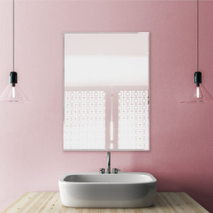 Ashfield Recessed Stainless Steel Framed Mirror Medicine Cabinet