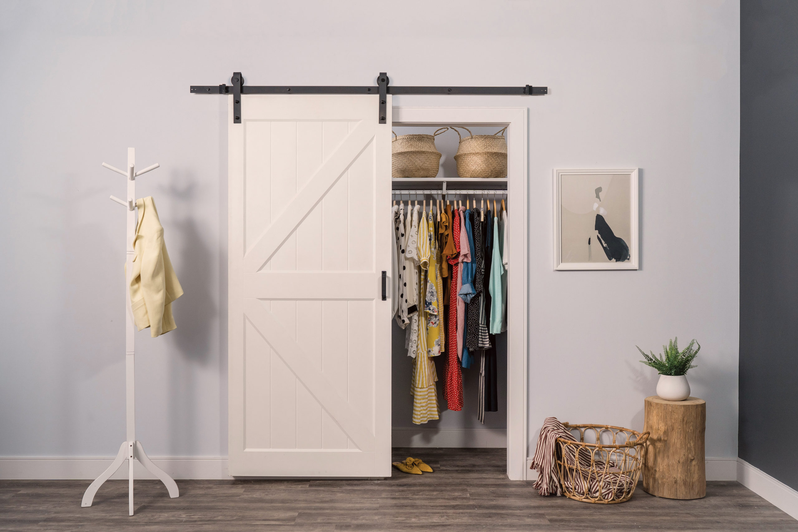 Hollow Core Barn Door Kit Renin Hollow Core Complete Barn Door Kits